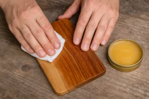 پوشش دهی چوب با واکس چوب