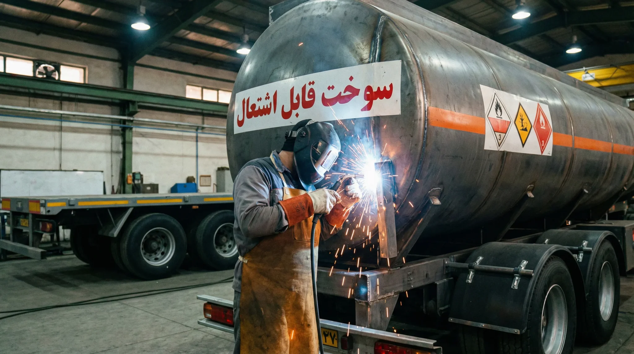 جوشکاری برای تعمیر مخازن
