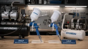 پیستوله HVLP و LVLP